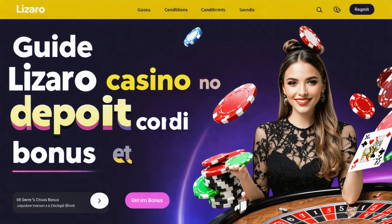 Guide Lizaro casino no deposit bonus et conditions