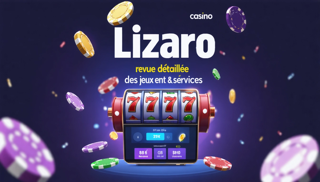 Lizaro casino revue détaillée des jeux et services